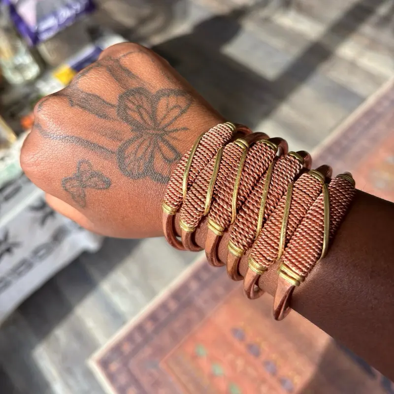 Copper Harmony Bangles