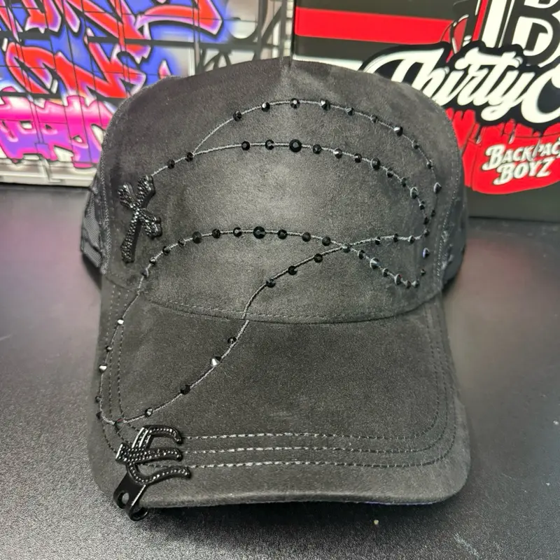 JC CAPS ÉXODO 14-14 Total Black Hat SnapBack