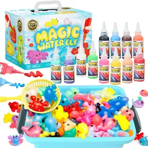 Children's Hydrogel Set - Summer Water Elf Magic Set - Aquatic Pets - Slim - Soft Toy Making Kit - Children's Crafts - Creative Craft Kit - Create Your Own Cork