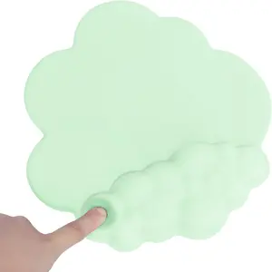 Cloud  Pad with Wrist Rest Support,  Gaming  Pad , Portable Comfortable Mousepad Non-Slip Base Easy Cleaning,  to School Accessories for Computer, PC, Office,