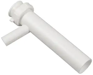 Dishwasher Tailpiece, 1.5 in., Plastic for Use with Direct Connect Tubes