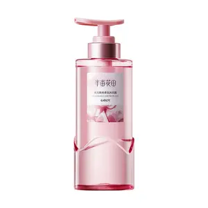 LITTLE DREAM GARDEN Rose Scented Shower Gel - 12H Long Lasting Fragrance, Hydrating & Moisturizing Body Wash with Pure Dew Essence, 300g