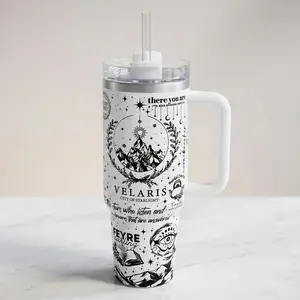 Velaris City of Starlight Tumbler 40oz, Death And Night Tumbler, Acotar Tumbler