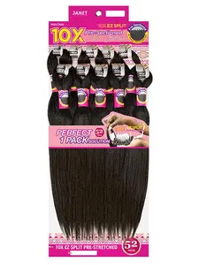 Janet 10X EZ Split Pre Stretched Braid 52"