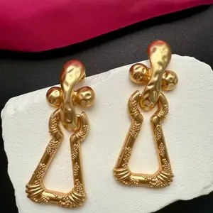 Big Keyhole Earrings