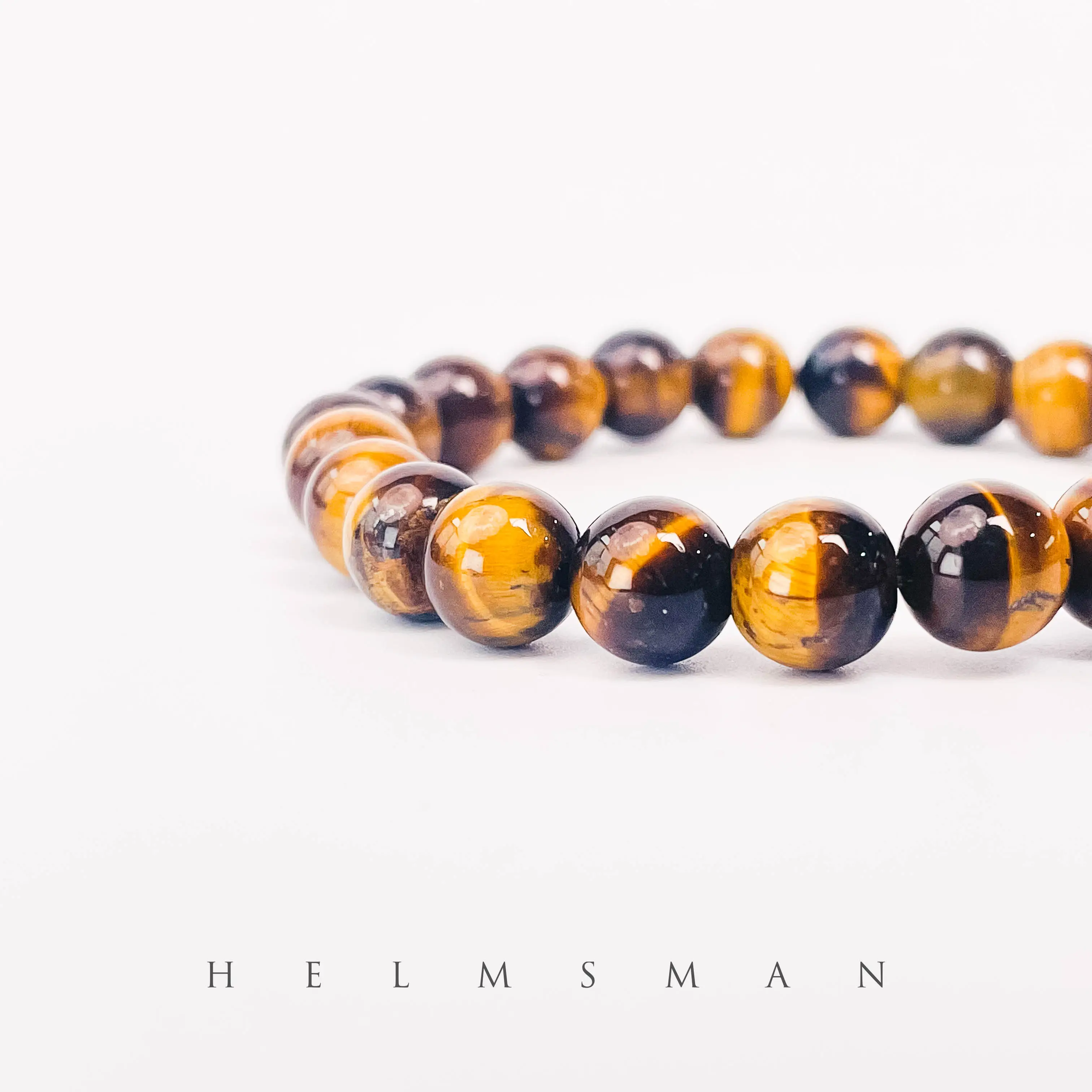 [Direct Buy] 1 Count yellow tiger's eye bracelet 8mm