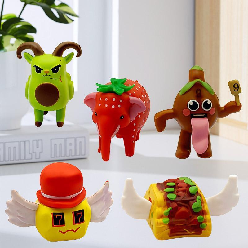 15-piece Steal a Brainrot Collectible Game with Cute Figurines Perfect for Gaming Enthusiasts Collectible Grade Toy and Decoration Unique Gifting Ideas for Gamers