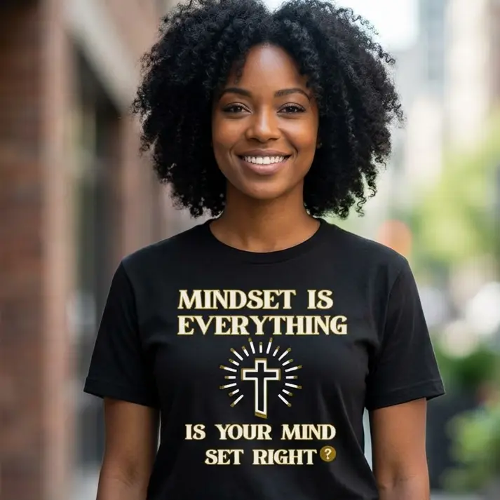 Positive Mindset Always Unisex T-Shirt -  Reallife FAITH