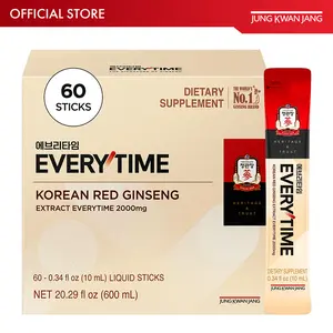 JUNG KWAN JANG Everytime Signature 2000mg 60 days immunity booster Korean Red Ginseng Extract(60 Sticks)