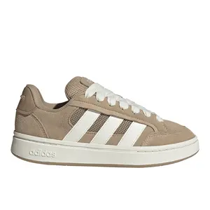 adidas Womens Grand Court Alpha Lace Up Sneakers Shoes Casual - Off White