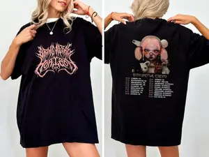 Bring Me The Horizon Album 2024 Tour Vintage Shirt, Bring Me The Horizon Album Lyric Merch Sweatshirt, Rock Band Bring Me The Horizon Tee
