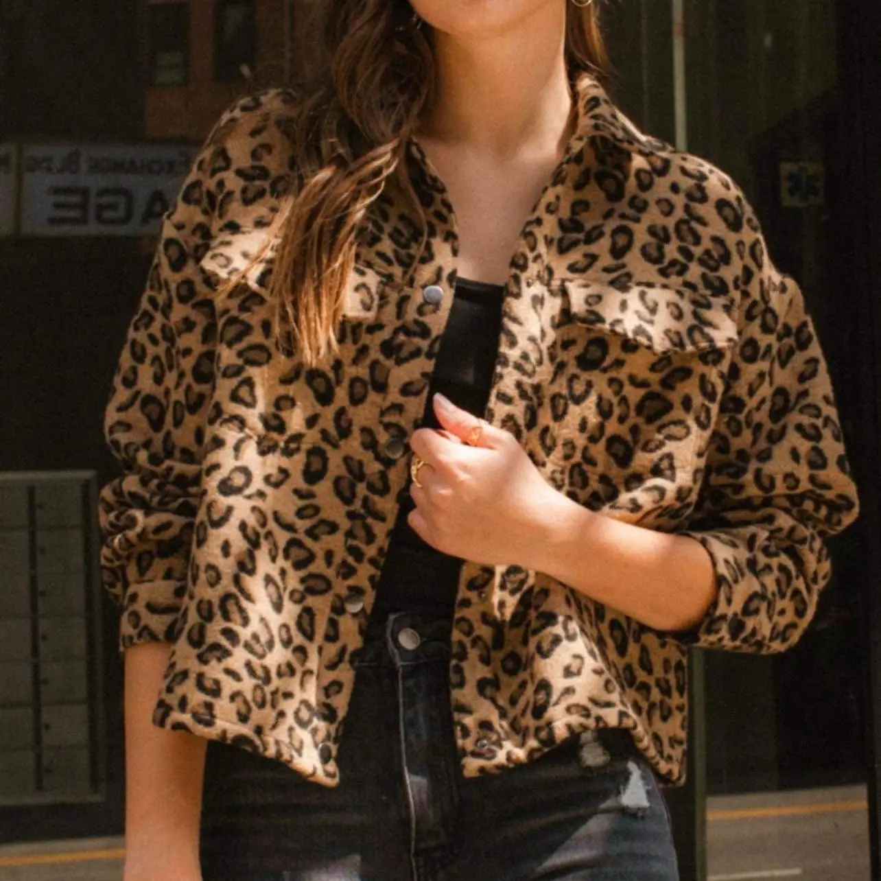 Cheetah print jacket Cheetah print jacket