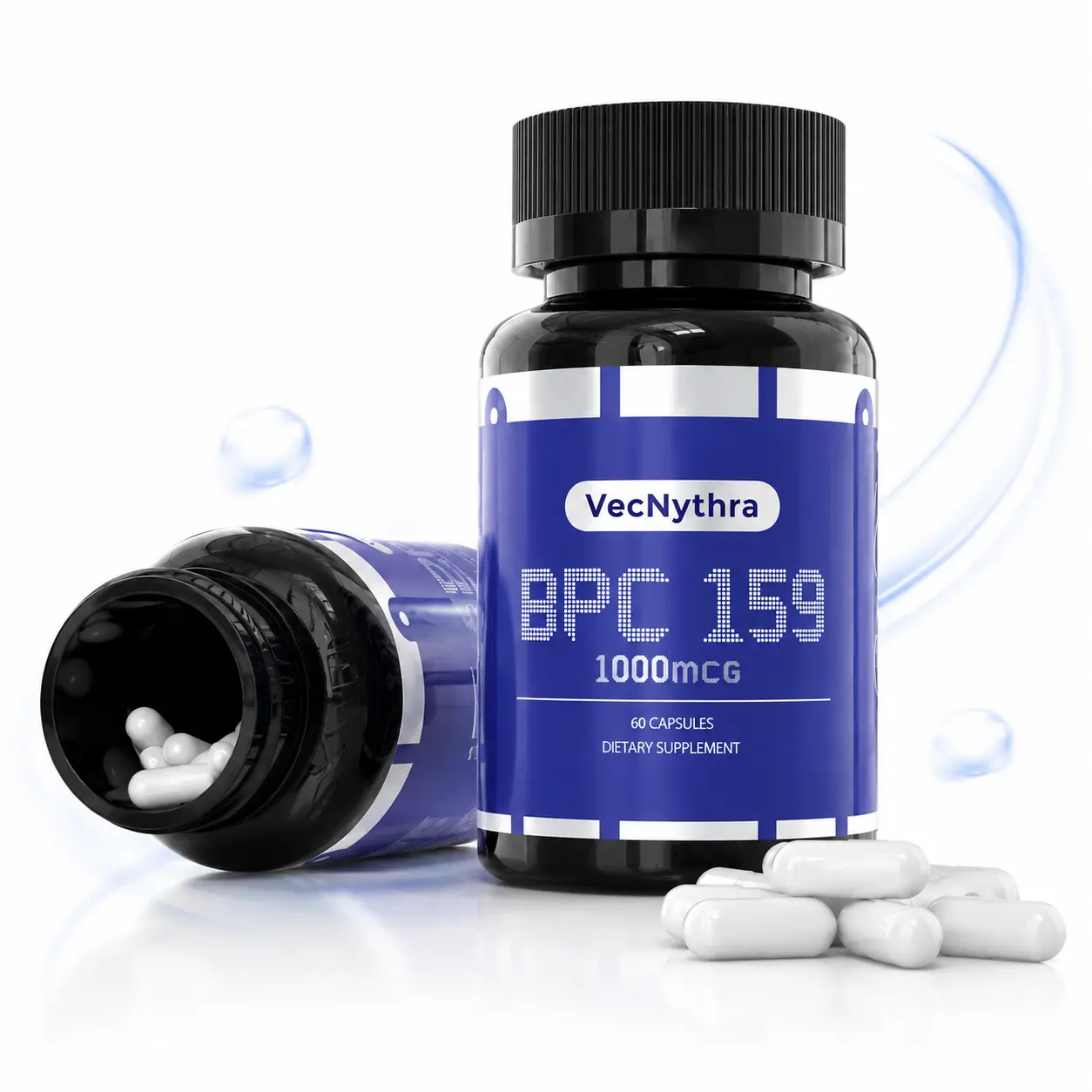 VecNythra BPC 159 Blend Amino Acid Nutritional Supplement - 1000 mcg per Serving, 60 Capsules, 30 Servings