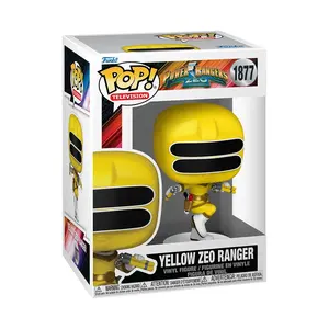 Power Rangers Zeo Yellow Zeo Ranger Funko Pop! Vinyl Figure #1877