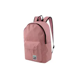 Puma Originals Retro Fabric Backpack with Zipper Closure for Women in Pink