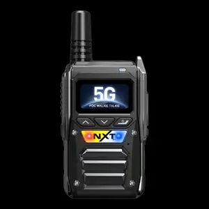 Nx79 5G POC Walkie Talkie Portable Radio with Worldwide Encrypted Communication, LCD Display and Enhanced Connectivity Features
