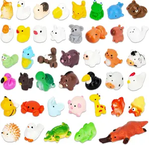 Mini Animals Figures Resin Animal Figurines for Aquarium Resin Decor Fish Tank Fairy Garden Dollhouse Potted Plant DIY Crafts