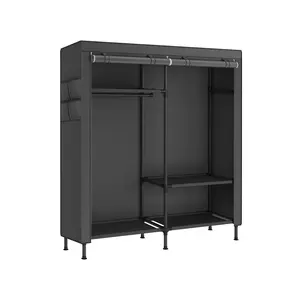 【Deals For You】SONGMICS Portable Fabric Wardrobe Closet