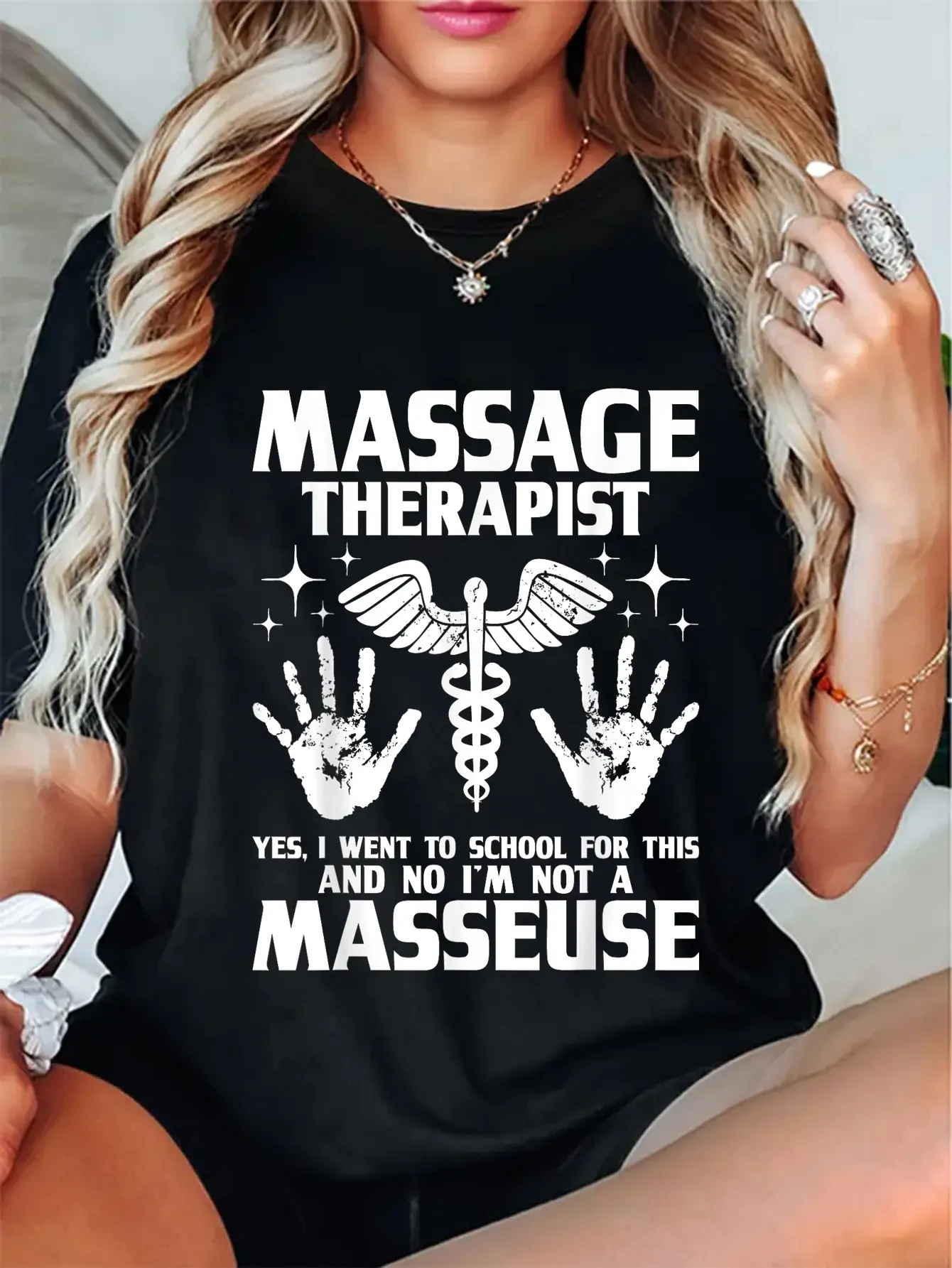 100% Cotton Massage Therapist - Massotherapist Massage Therapy Massager T-Shirt