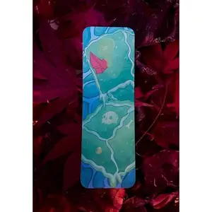Colorful Gelatinous Cube TTRPG Original Bookmark