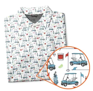 Transfusion Golf - Golf Polo Shirt - Golf Polo Shirt Master Golf
