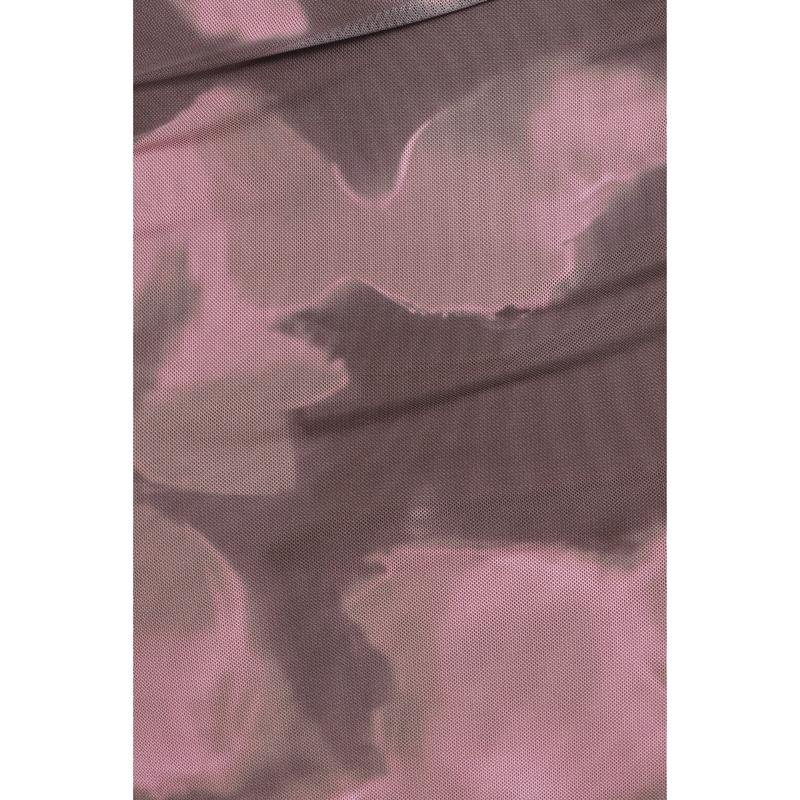 Alyssa Maxi Dress - Pink/Brown Print