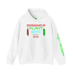 Growing Candles Hoodie | Crypt Apparel Nurturing Charts