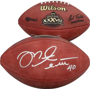 Mike Alstott Tampa Bay Buccaneers Autographed Wilson Super Bowl XXXVII Football - Fanatics Authentic Certified