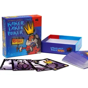 Kakerlaken Poker Royal Card Game, Bluffing Fun Family Game, Engaging Card Play, Perfect for Gatherings, Enhance Social Interaction