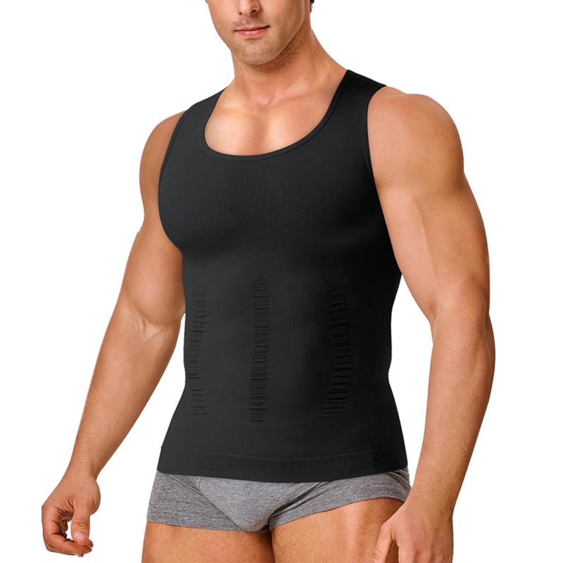 3/2/1 PACK Mens Body Shaper Tummy Vest Compression Shirts Menswear Male Compression Shirt Tank Top Shapewear Workout Tighten Abdomen Undershirt Athletic Compression Under Base Layer Sport Tank Top 3/2/1 PACK Mens Body Shaper Tummy Vest Compression Shirts Menswear Male Compression Shirt Tank Top Shapewear Workout Tighten Abdomen Undershirt Athletic Compression Under Base Layer Sport Tank Top