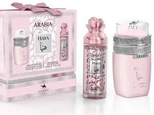 Arabia Haya Eau de Parfum Gift Set – Pink Edition