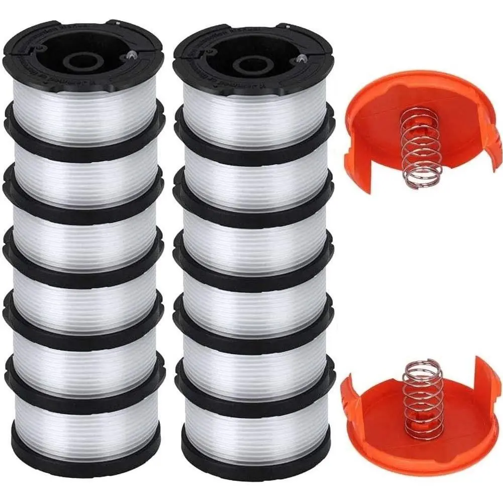 AF100  Spool for Black and Decker AF-100-3ZP AF-100-BKP,30-Foot,0.065-Inch,(AF-1003ZP) fits GH900 GH600 GH610 String Trimmer 30ft 0.065" Trimmer Line  Spool Refills (12 + 2 )