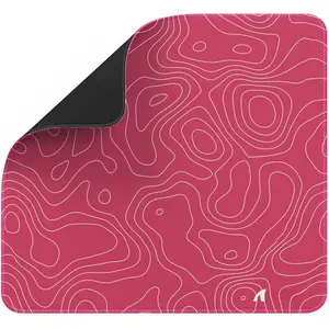 CM02 Gaming  Pad for Esports Speed Large  mats for Desk  Surface Stitched Edges and Anti-Slip Rubber Base Size L Laminate 17.72" x 15.75" x 0.16"  Contour
