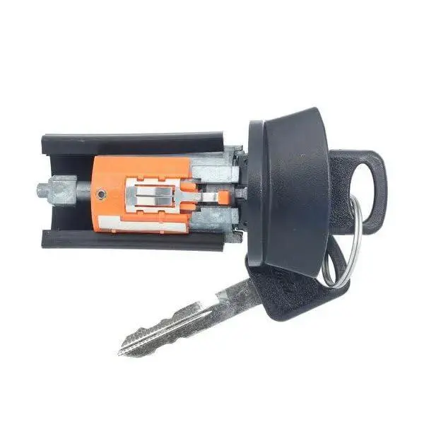 Ignition Lock Cylinder 8-Cut Coded, Compatible with 1996–2020 Ford Vehicles, Aftermarket Replacement for Part Number 707624C