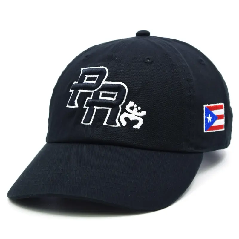Puerto Rico Coqui Frog NEW Dad Hat Tino PR Flag Side Embroidery Baseball Cap Embroidered Dad Hat Casual Trendy Hat