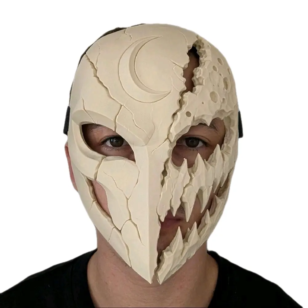 Mooneater Skull Mask – Wearable Gothic Horror Mask