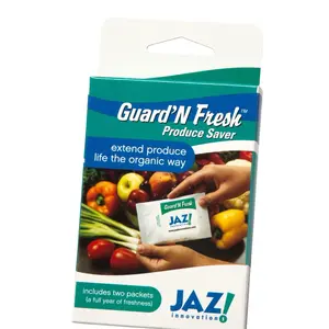 Guard’N Fresh Organic Fruits and Vegetables Extension - 2-3 Times Product Life Extension with Ethylene Gas Elimination - Kitchen, Utensils