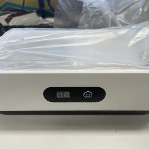 Ultrasonic Cleaner with 304 Stainless Steel Tank, 5 Timer Settings, Deep Cleaning Device for Jewelry, Glasses, Watches, Dentures, Retainers, Coins & Small Metal Parts