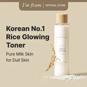 I'm From Rice Toner, 77.78% Rice Extract & Niacinamide, Hydrating Glow Toner, Korean Skincare