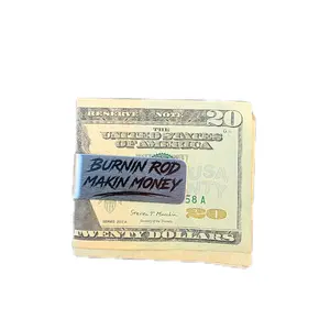 Burnin Rod Makin Money Stainless Steel Money Clip
