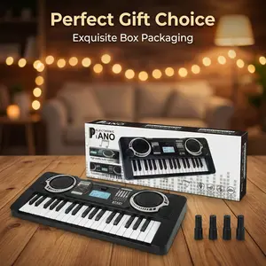 Electric piano educational toy, 37 key piano keyboard, instrument piano toy, educational instrument, keyboard piano, suitable for beginnersBring three AA batteries for self use