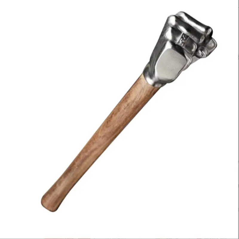 Professional Forged Heavy-Duty Hammer Hand Tools - Impact-Resistant Solid Stainless Steel Head, Non-Slip Grip for Enhanced Safety, Control in Construction, Gardening