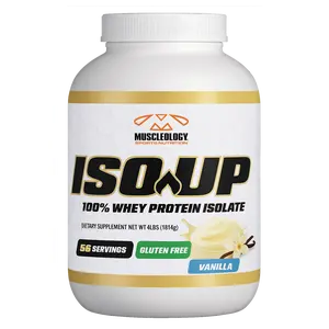 ISO^UP – 100% Whey Protein Isolate (4 lbs) Available in: Vanilla | Chocolate