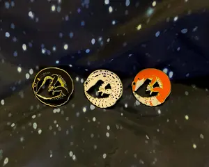 Leopard Gecko Hard Enamel Pin - Reptile lapel pins/badges
