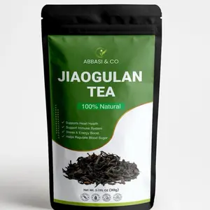 Jiaogulan  Tea (Gynostemma Pentaphyllu) Organic  - 30 tea bags Made in Thailand