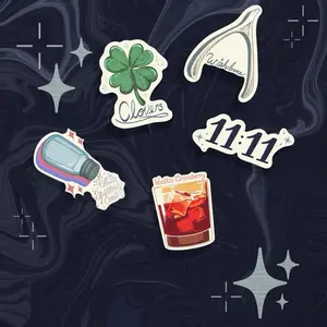 Conan Gray Wishbone waterproof Sticker pack of 5 stickers and one mystery sticker