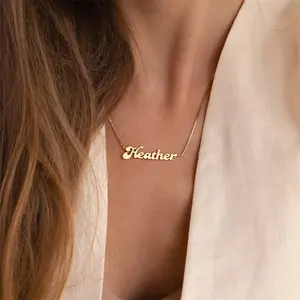 FF0022  New Store Opening | | Custom Name Necklace |   Gold/Rose Gold/Silver Personalized Pendant | Perfect for birthdays, anniversaries, Mother’s Day, or Valentine’s Day as a sophisticated, one-of-a-kind gift.