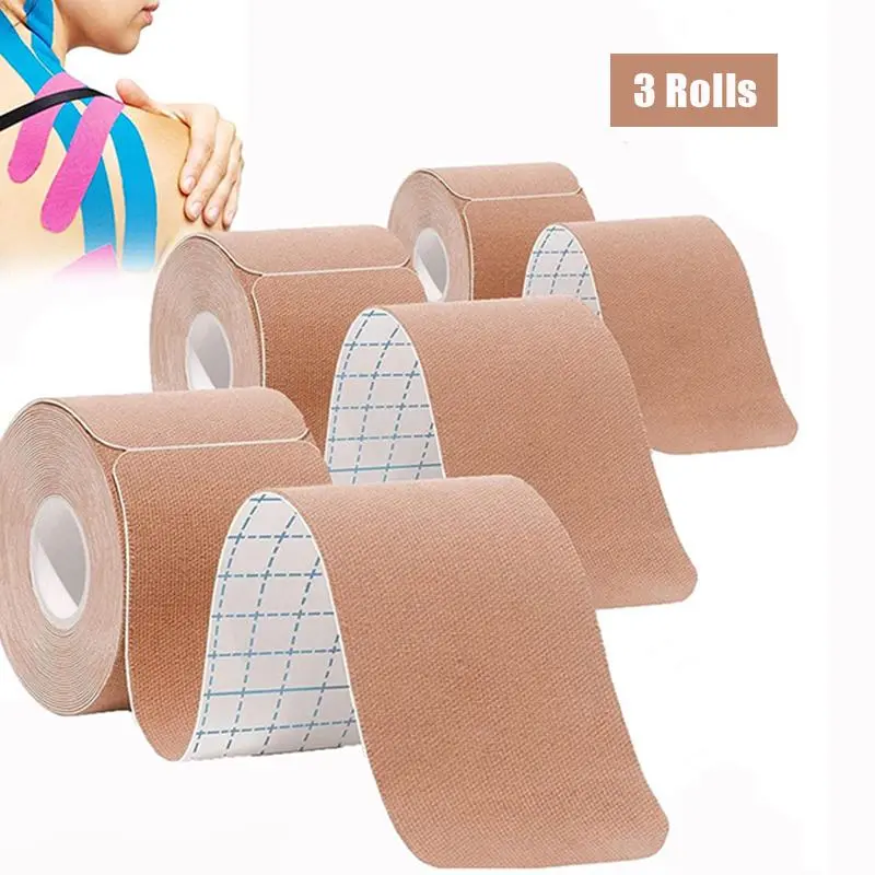 Sports Training Muscle Tape, Waterproof Breathable Elastic Muscle Tape, Sports Tape for Knee, Shoulder and Muscle