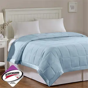 Madison Park  Windom Down Alternative Blanket Full , Blue - King