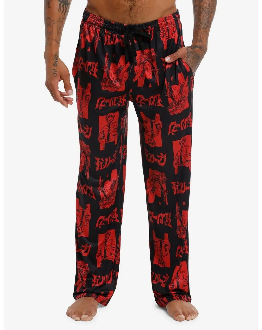 Women's Anime Print Pajama Set, 2-Piece Casual Loungewear, Soft & Comfortable Fit with Stylish Full-Length Pants, Style, Fashion, Pyjamas, Breathable, Statement, Nightwear, Machine Wash, All Over Print, Cartoon, Gifts For Friends And Loved Ones